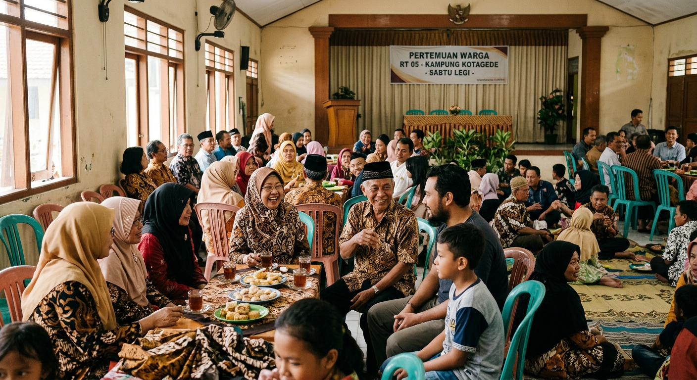 Pertemuan komunitas LIVESGP ACEH - masyarakat Indonesia berkumpul bersama